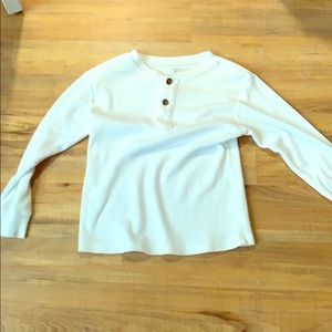 A white Garanimals shirt